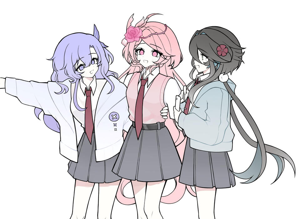 Knee-up (Colored Sketch)